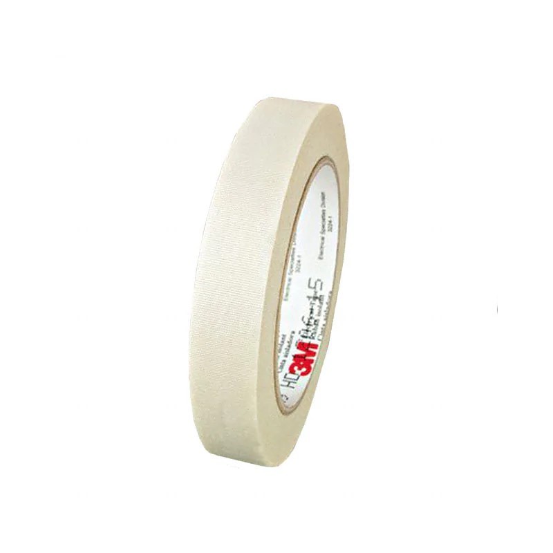 3M 69 Glass Cloth Electrical Tape,White 0.18mm , 12.7mmx33M/roll