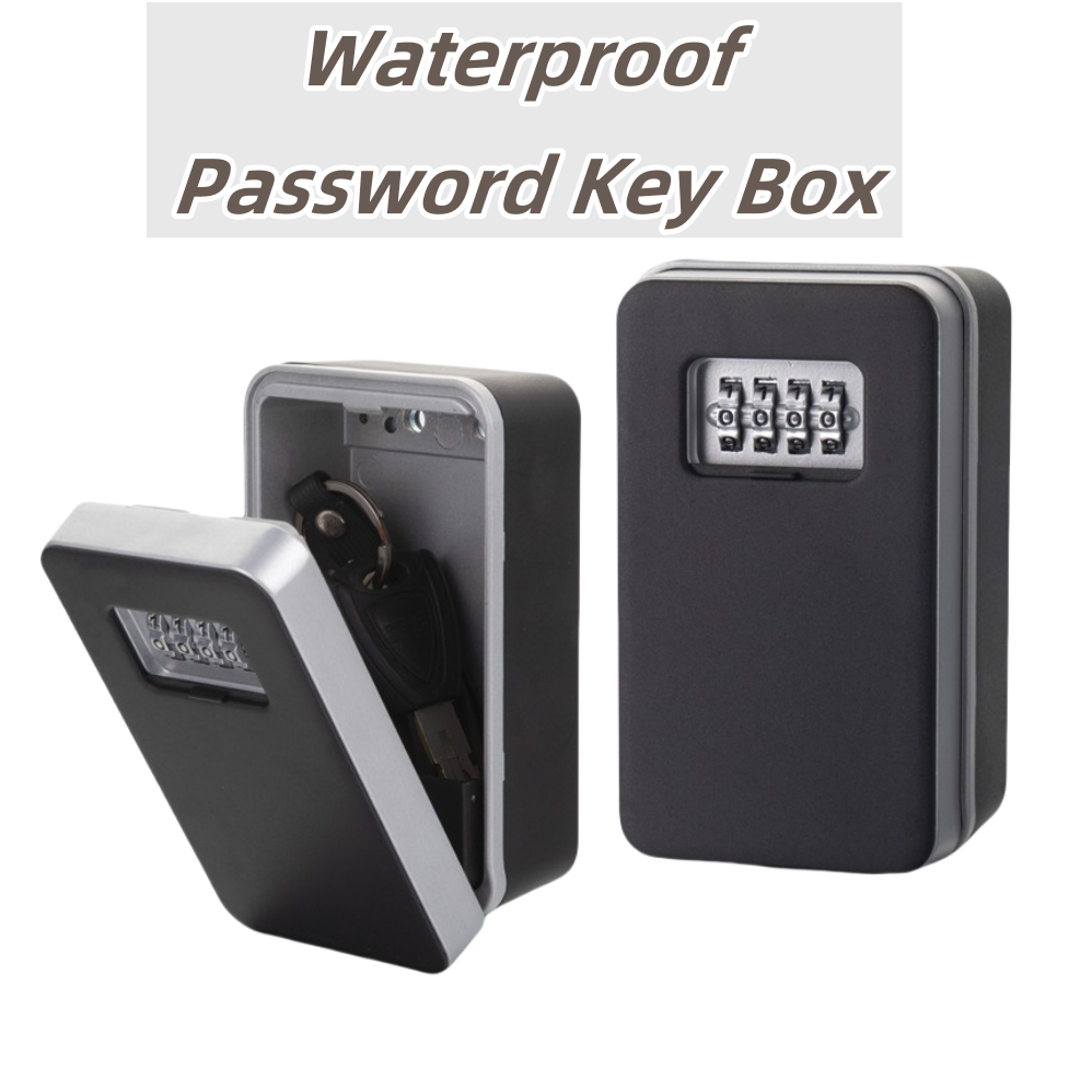 KNSYYC Password Key Box Large Capacity Outdoor Gate Key Box Anti-Theft ...