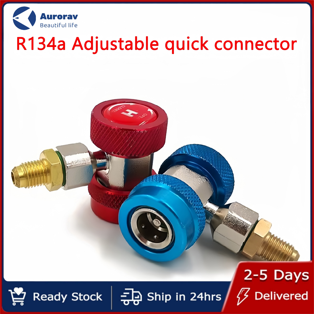 HVAC Quick Connector Fittings For Car AC 2-Piece R134a Quick - Foto 8