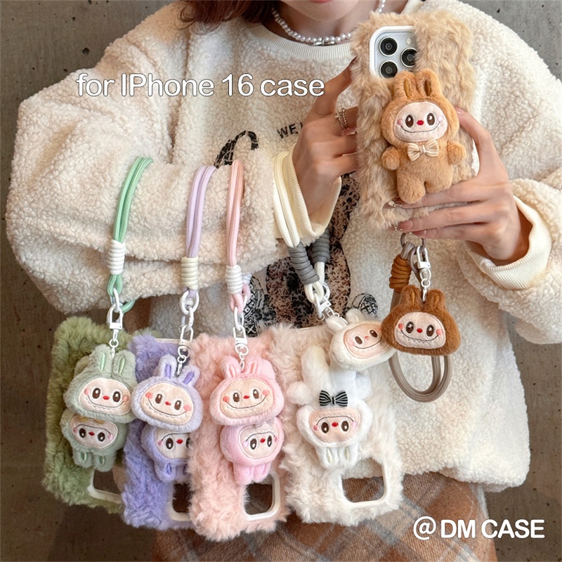 Apple Phone Case Autumn Winter Plush Protective Case Suitable for