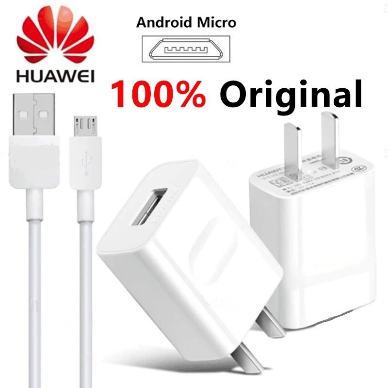 HUAWEI 2.4A Fast Charger Adapter Cable For Huawei P6 P7 P8 P9 P10 Y6 Y7 ...