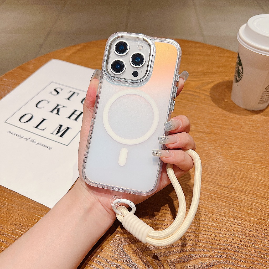 Metal Lens Frame Suitable for Apple 16promax Phone Case Transparent ...