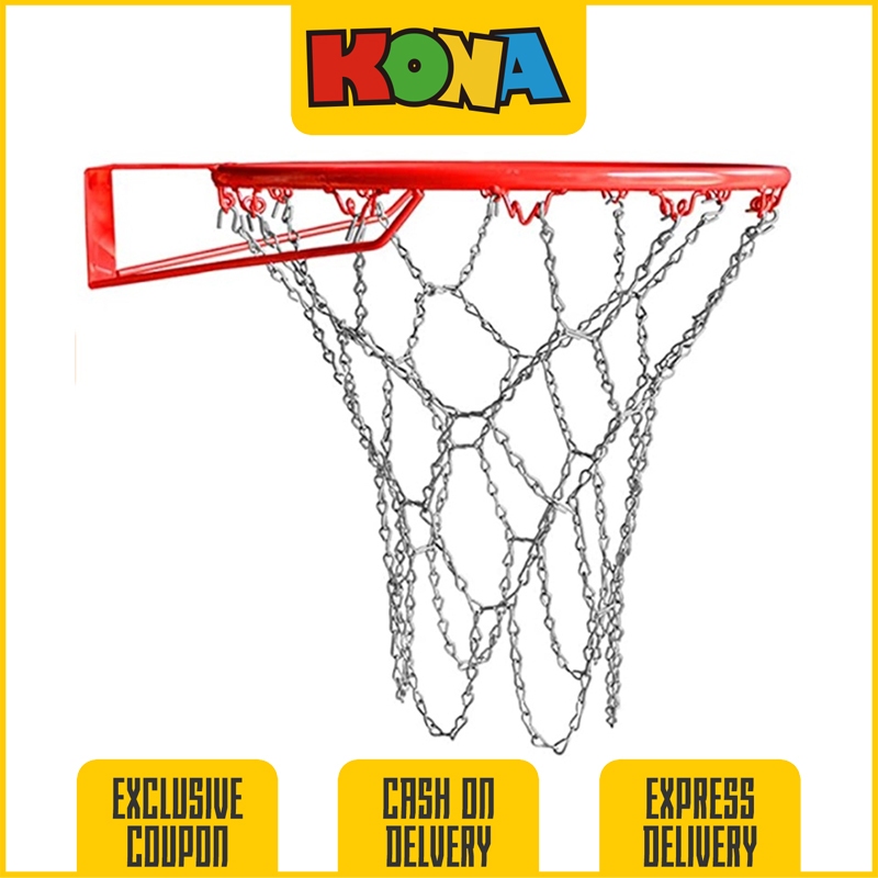Metal Basketball Steel Chain Professional Basketball Net Size Steel ...
