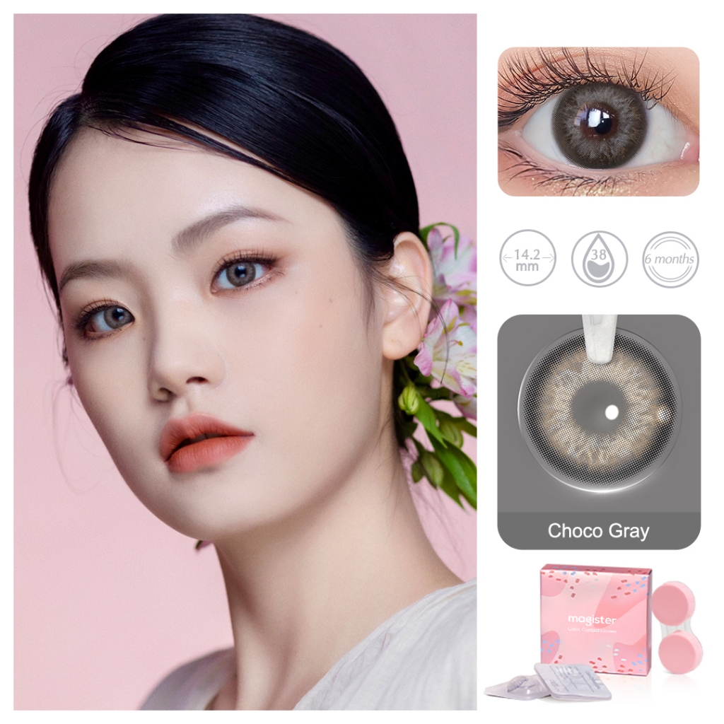 Magister Contact Lens Natural 14.2mm Color Contact Lenses Daily Makeup ...