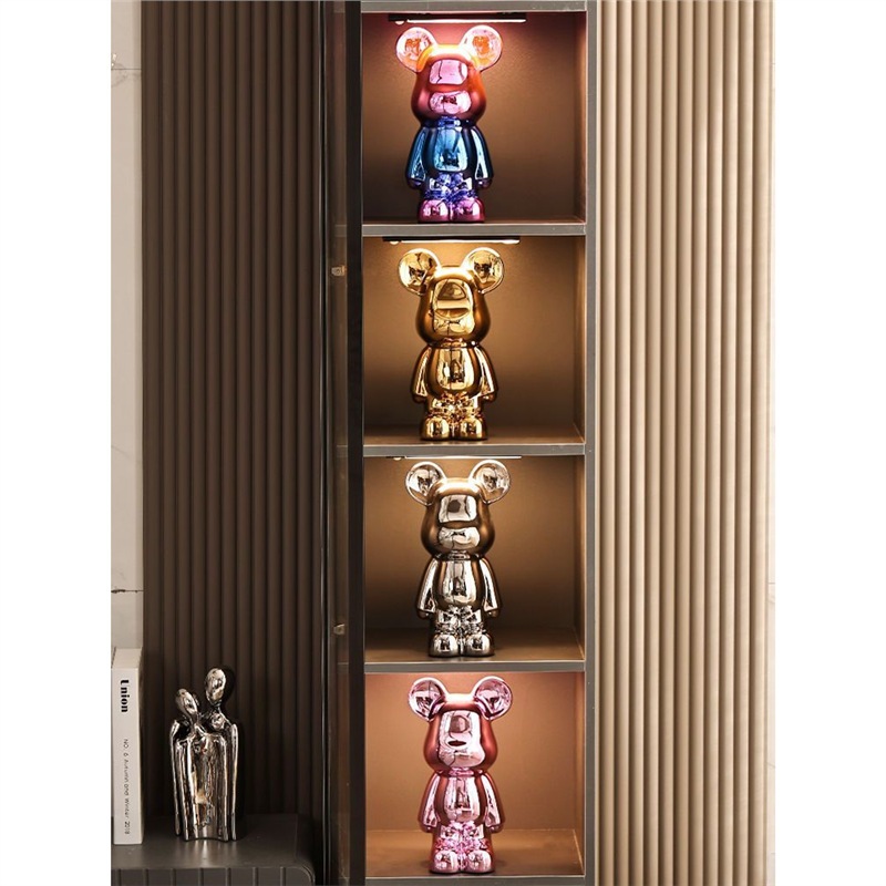 Influencer Love Violent Bear Ornaments Piggy Bank Only Can't Enter ins