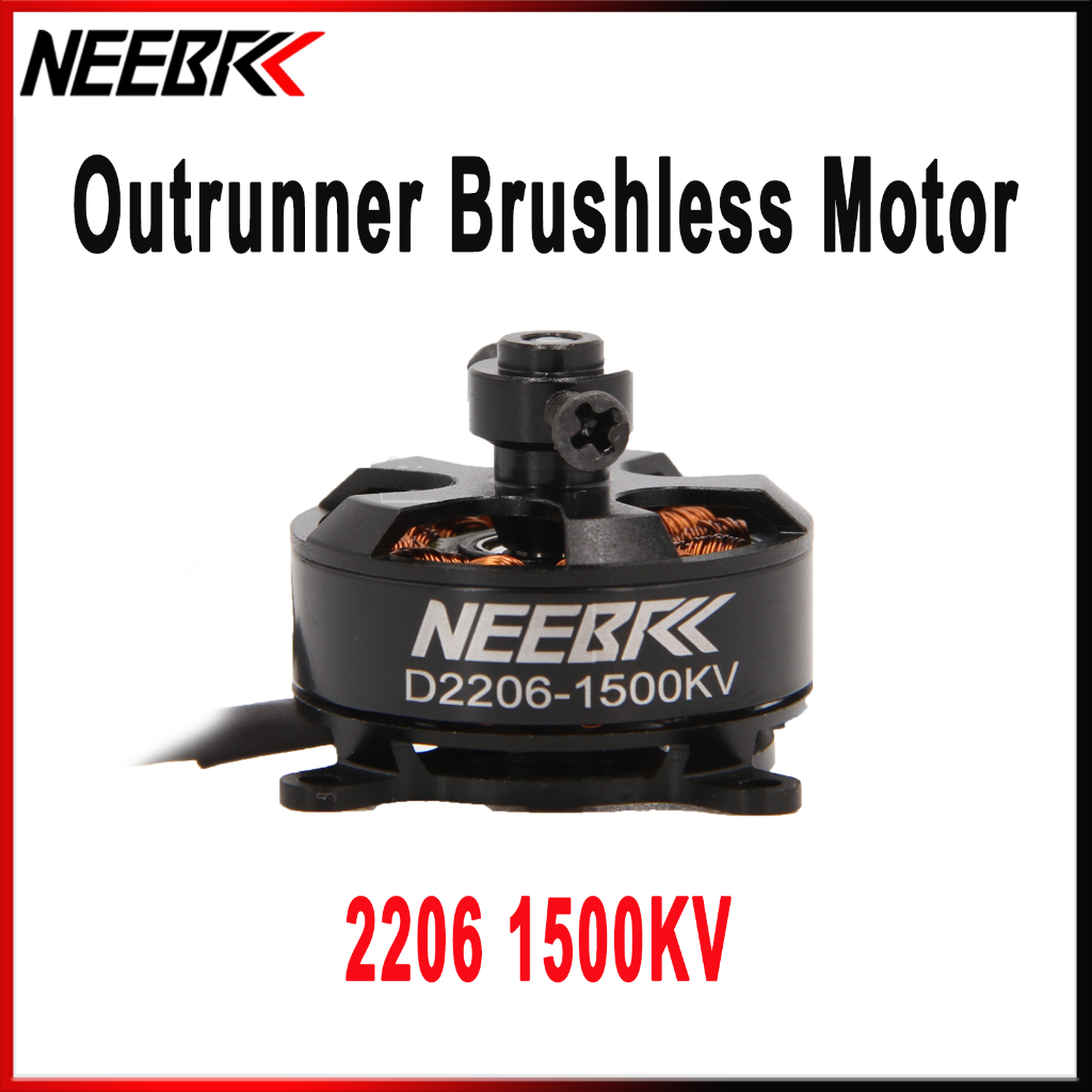 NEEBRC D2206 2206 1500KV 2-3S Brushless Motor For RC Model FPV Fixed ...
