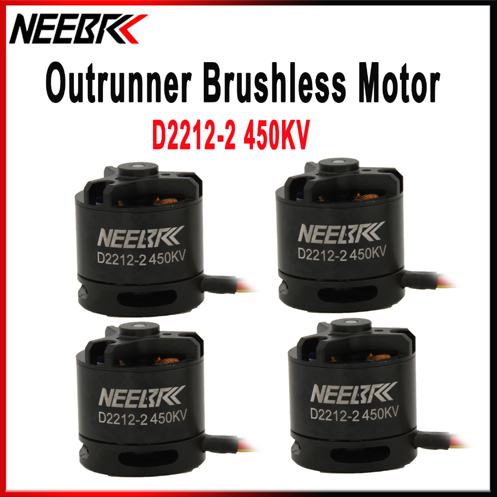 NEEBRC D2212 2212 2450KV Outrunner Brushless Motor 2-3S For RC FPV Fix ...