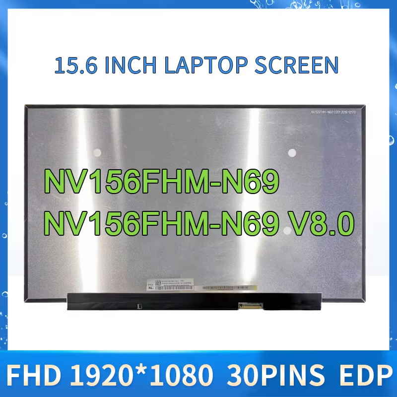 thumbnail image 2 of 15.6 Inch FHD IPS Matte LCD Screen – NV156FHM-NX1 V8.0 – Replacement For Laptop – 1920x1080, 120/144Hz 2 of 6