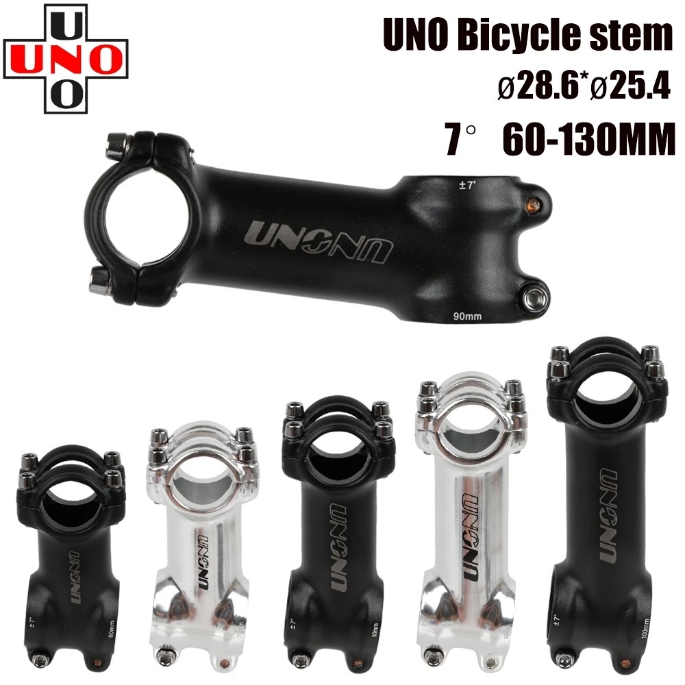 UNO Stem 7°/17°/35° Ultralight Aluminum Alloy 6061T6 Bicycle Stem Size