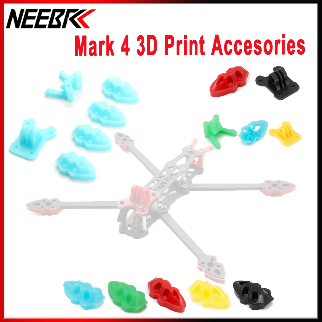 Accessoires d'impression pour Drone FPV imprimé en 3D, bras de montage d' antenne/caméra, siège de protection, pièces en TPU pour cadre RC APEX HD DC 5-9 pouces  26