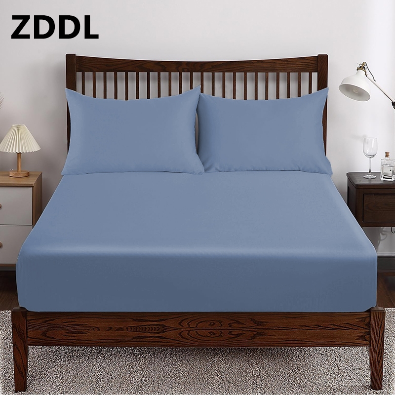 ZDDL Bedsheet No Lukot No Gusot Fully Garterized Bed Sheet High Stretch