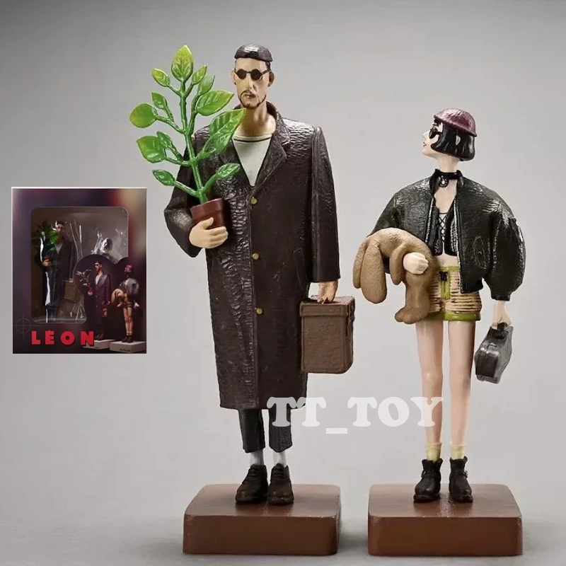 2pcs/set Anime Leon figures The Professional Leon & Mathilda Action ...