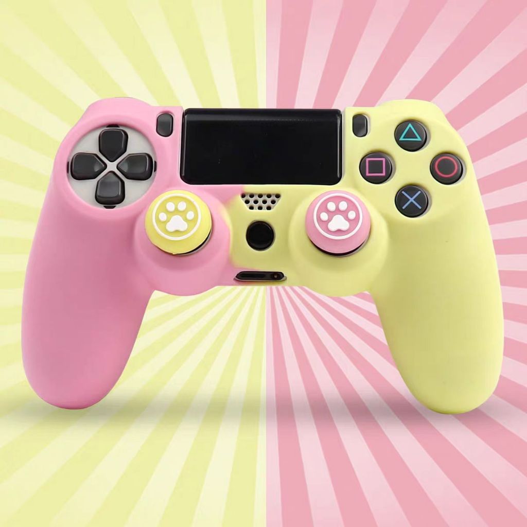 Soft Silicon Protective Cover For PlayStation 4 Controller Skin Video ...