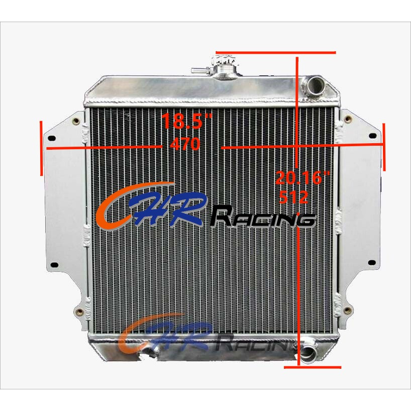 Aluminum Radiator For 1984-1998 Suzuki Jimny Sierra F10A SJ410 SJ413 ...