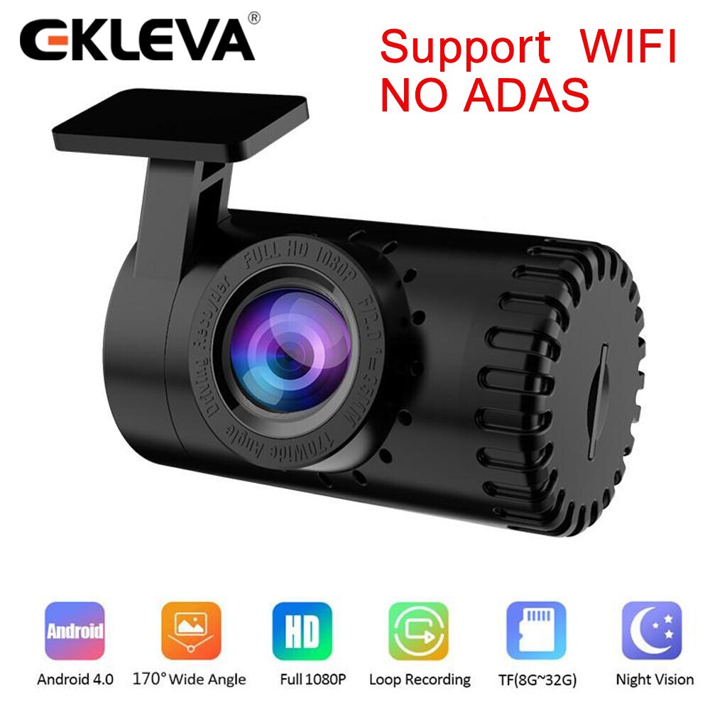 EKLEVA USB Dash Cam Car Video Camera Night Vision Dash Cam Video