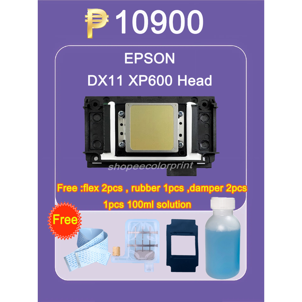 XP600 Print head for eco solvent printer or dtf printer sublimation ...