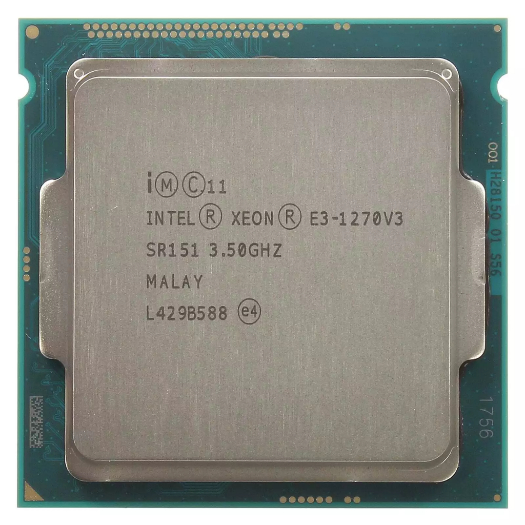 Processeur Intel Xeon E3-1270 V3 – 3.5 GHz – 4 Cœurs / 8 Threads – Socket LGA1150 – Occasion