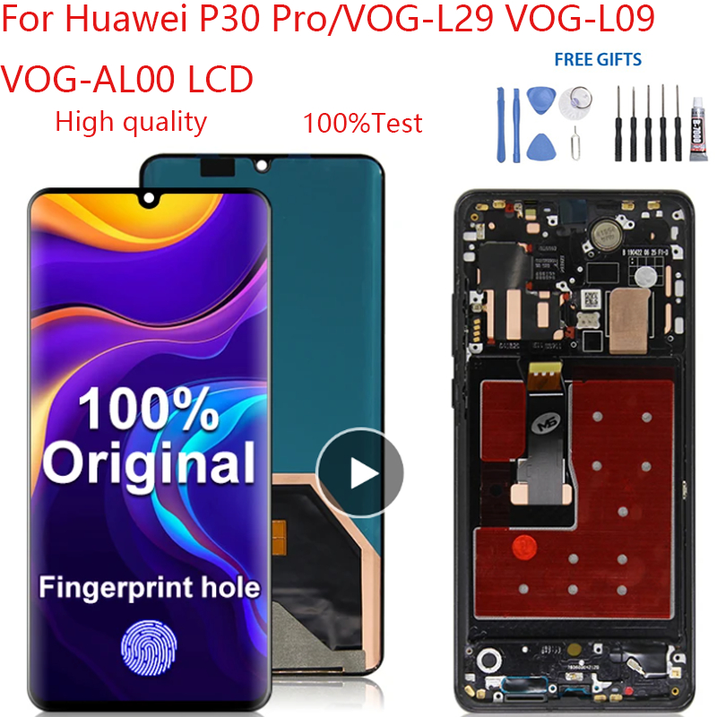 OLED-Bildschirm Für Huawei P30 Pro VOG-L29 VOG-L09 LCD-Display