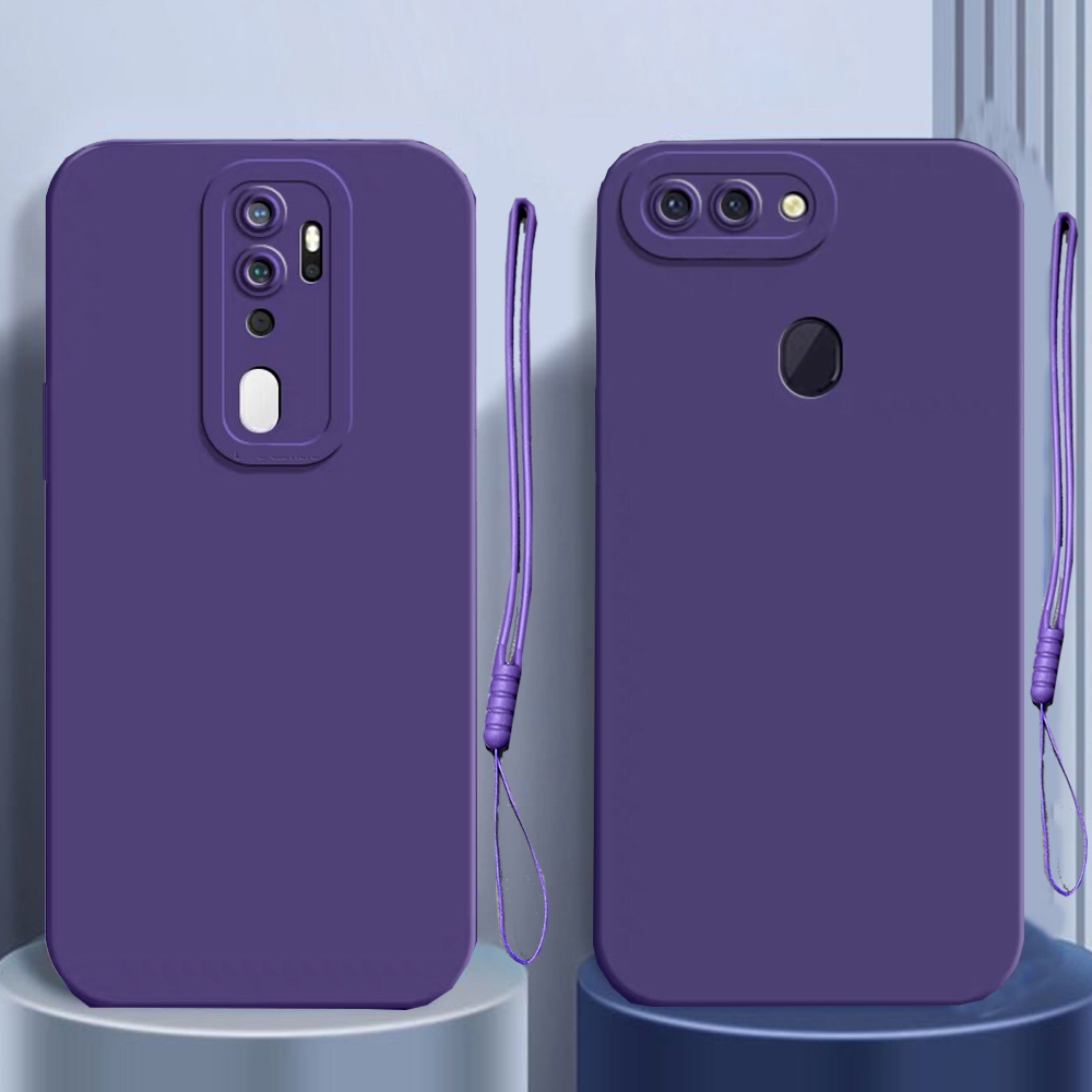 Oppo A5S F9 R15 A9 2020 F11 Pro Reno 2 2F Z 4G Dark Purple Soft Case ...