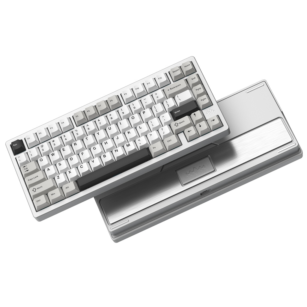 Womier RD75 Pro Mechanical Aluminum Keyboard Quick Release 75% QMK/VIA ...