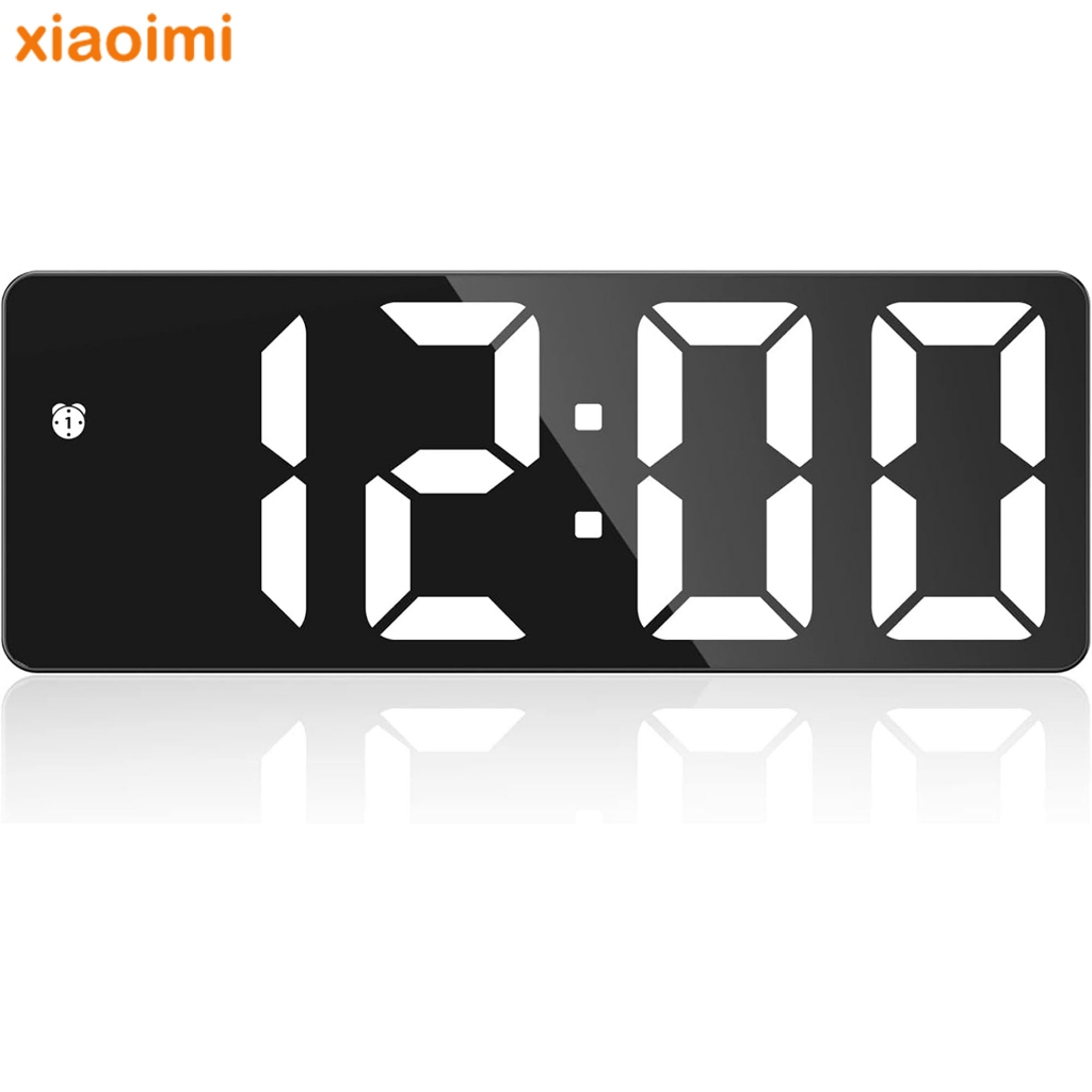 Digital Alarm Wall Clock with Remote Control, Large Digital Clock with