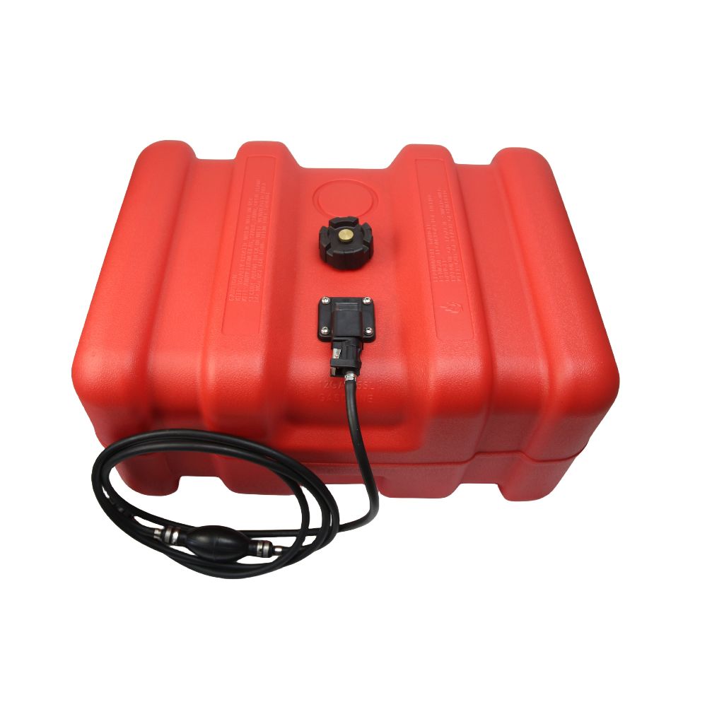 Fuel Tank Oil 55L Boat Yacht Engine Marine Red Plastic Anti Static For