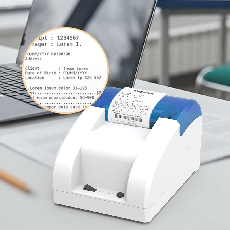 Flashlabel POS Receipt Paper 57X40mm 70gsm Core or Coreless Thermal ...