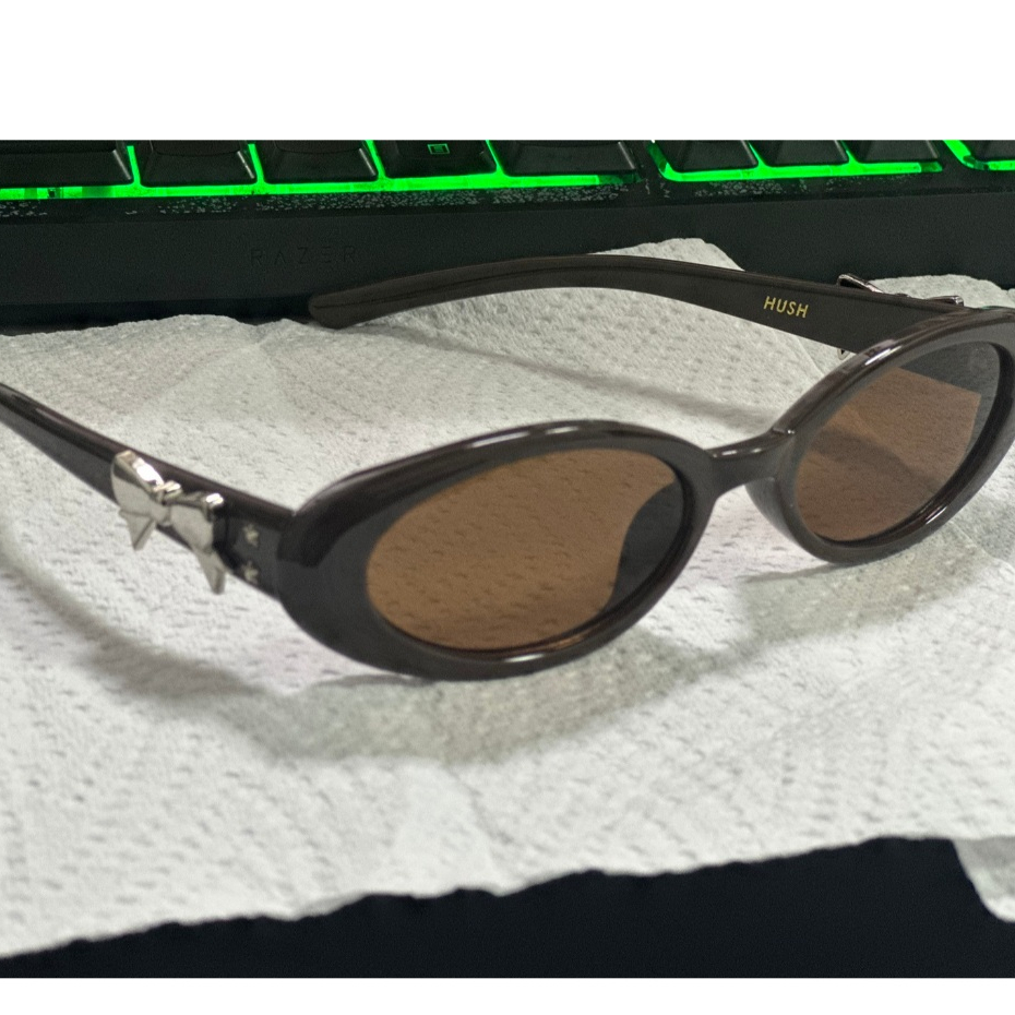 HUSH WITH BOWKNOT 2024 NEW JENNIE JOINT SALON SERIES SUNGLASSES