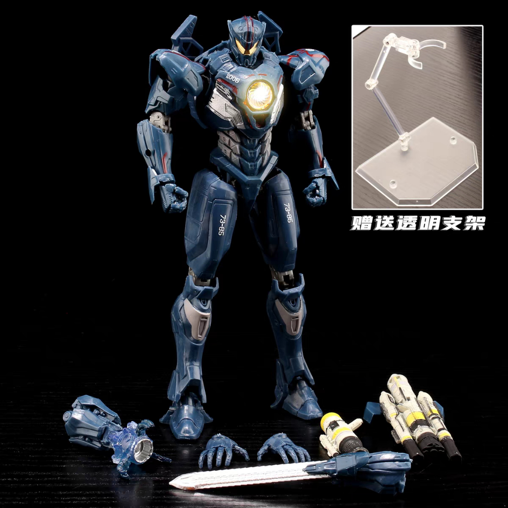 Pacific Rim Mecha Model Luminous Version Avengers Can Do It 17cm ...