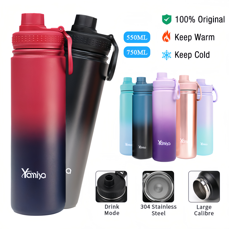 VERVE Tumbler Stainless Steel Flask Water Bottle Wide Mouth Thermo Vacuum  Hot and Cold Thermos