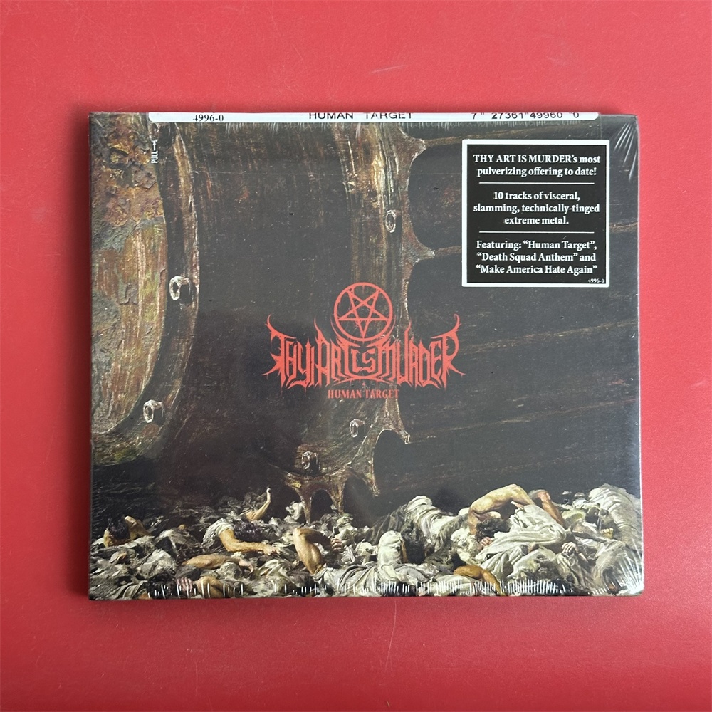 Thy Art Is Murder Human Target Original CD Album [Sealed] Brand New