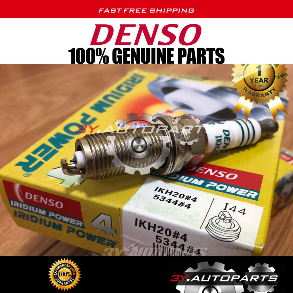 DENSO (4pcs) IRIDIUM SPARK PLUG IKH20 For TOYOTA INNOVA 2.0 | Shopee ...