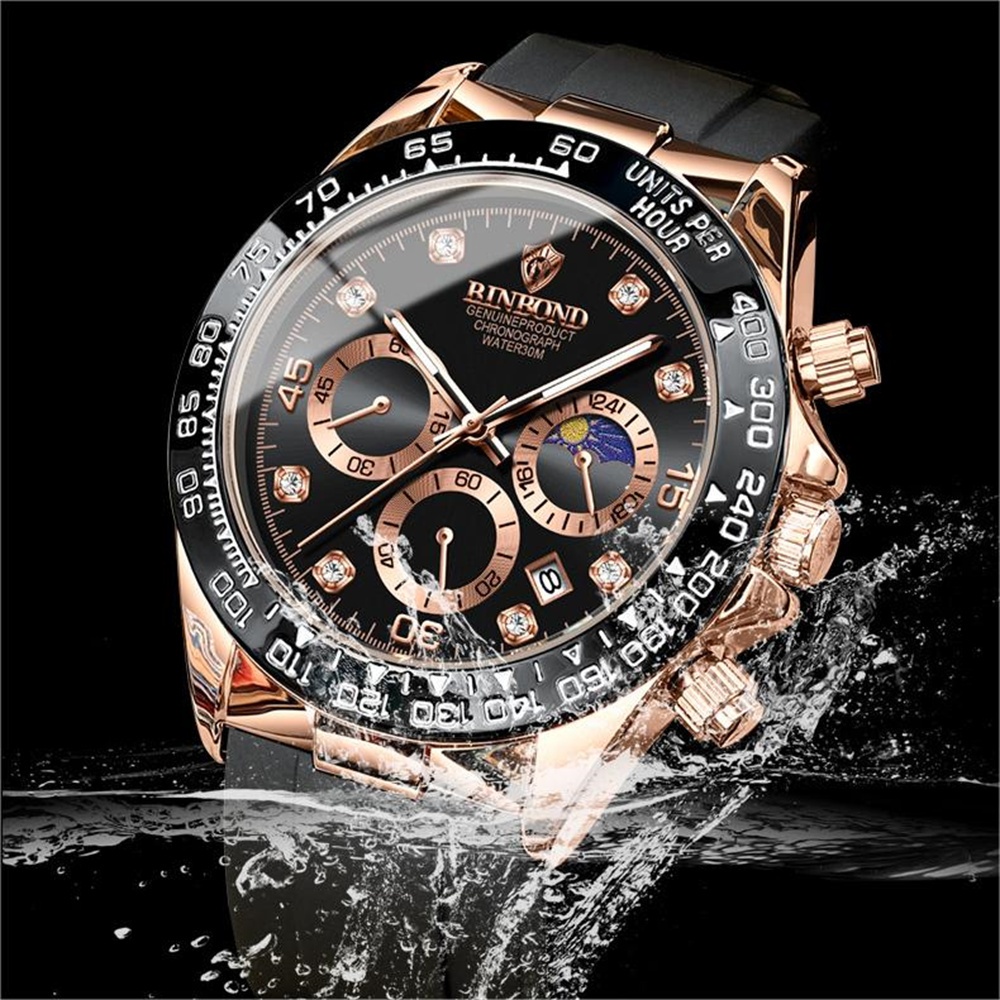 Luxury Waterproof Watches for Men – Multifunctional Style