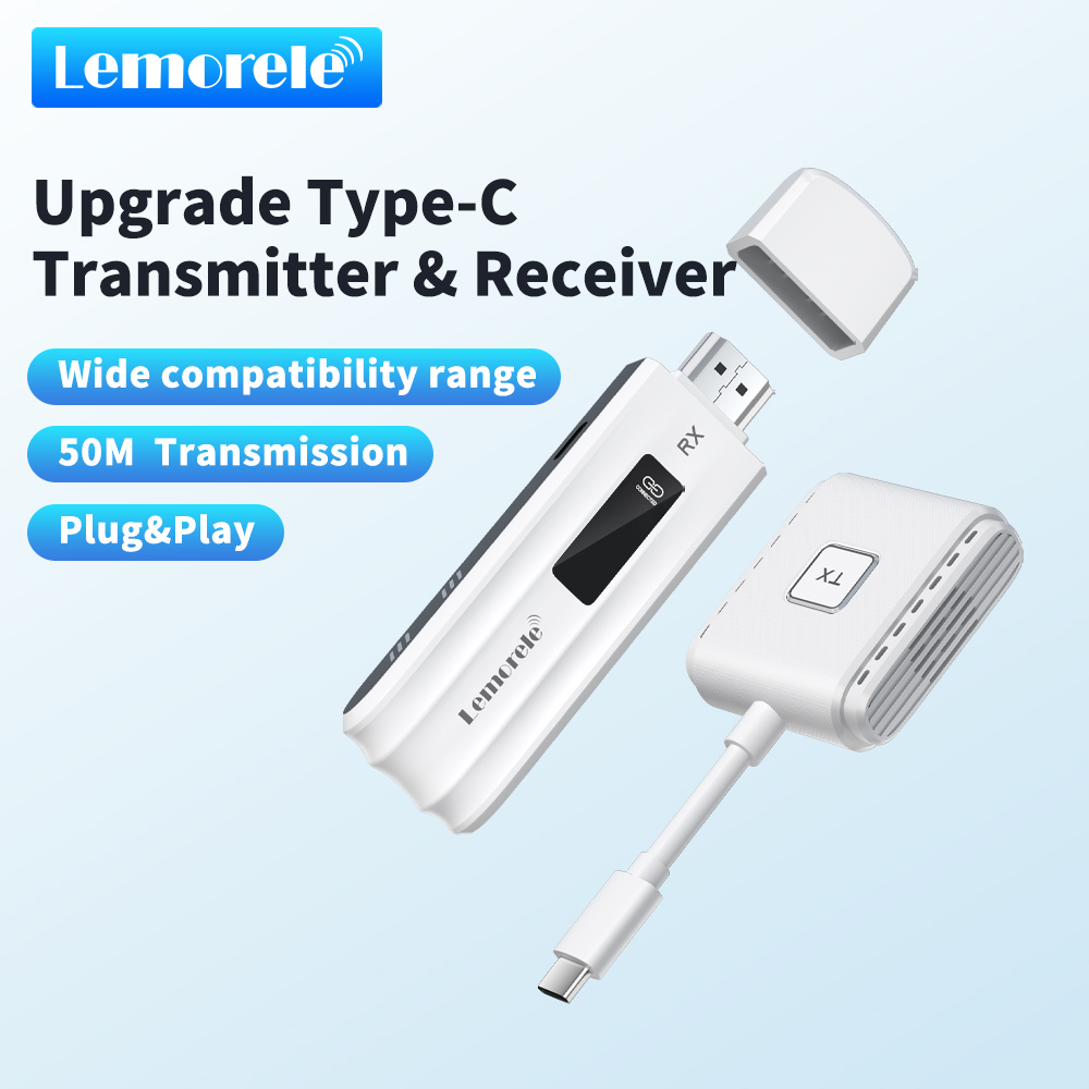Lemorele P300 Wireless transmission of images and videos through USB C ...