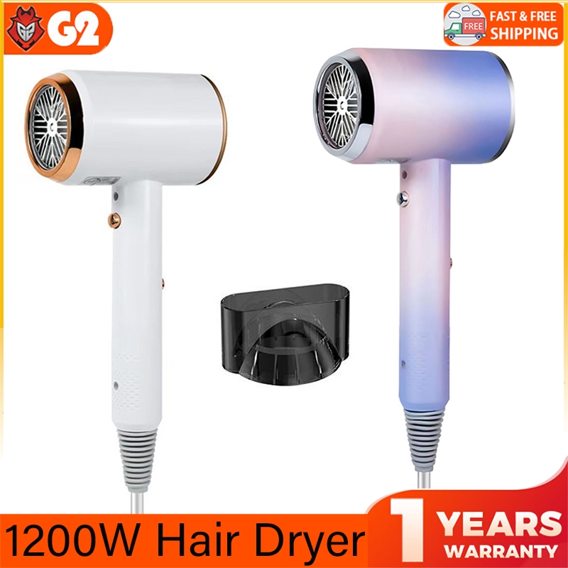 G2E Hair dryer, Malay 3pin plug household 1200W negative ion high