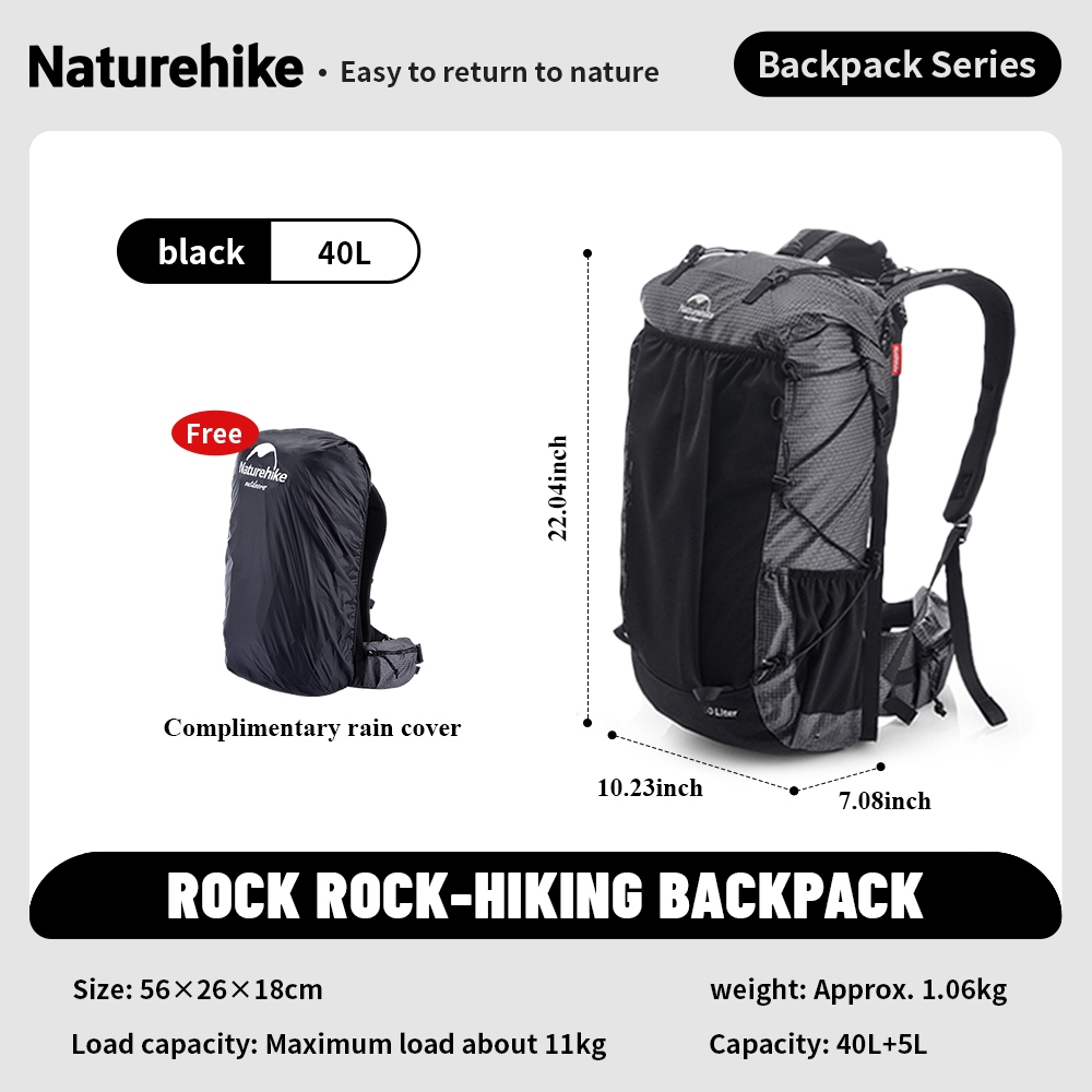 Royal Mountain Internal Frame Backpacks Hiking Backpack Waterproof - View #10