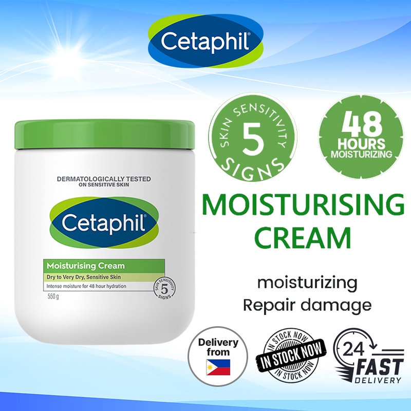 Cetaphil Moisturizer cetaphil moisturizing cream 550g For very dry to