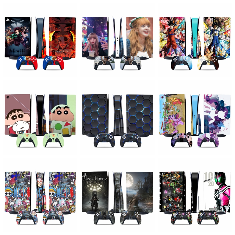 50 Styles Pattern Sony Playstation 5 Console Skin and PS5 Controller ...