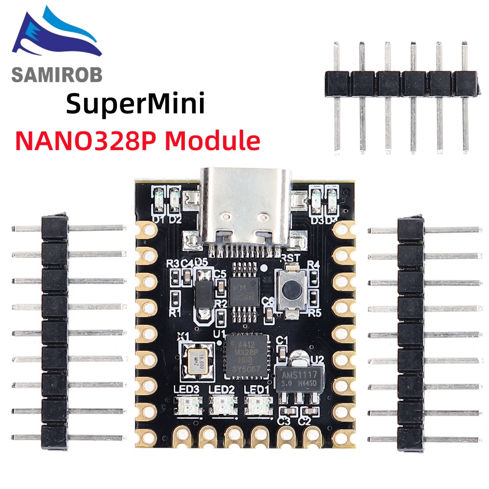 Arduino Nano Mini Ultra Small TypeC Development Board Atmega328p Chip