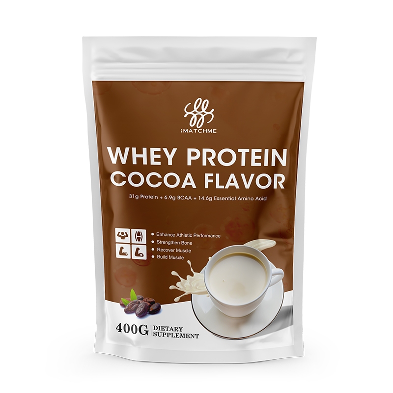 iMATCHME WHEY PROTEIN Powder Chocolate Flavor Improves Athletic