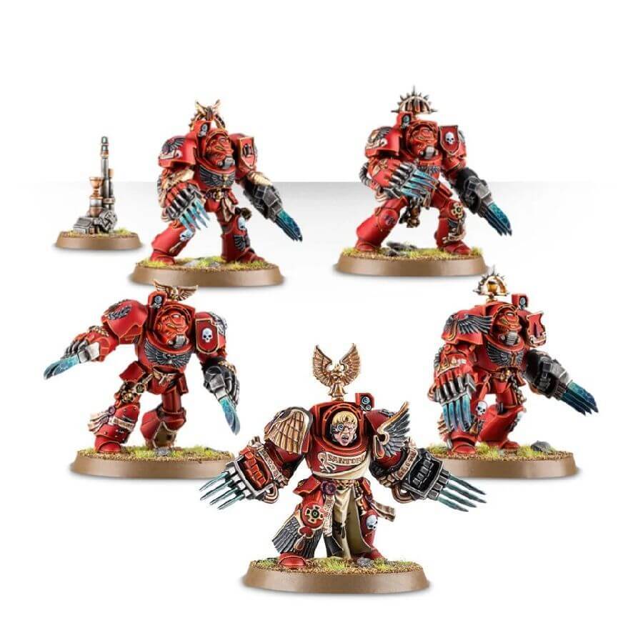 Blood Angels Terminators Nice Recast Resin Model (unassembled ...