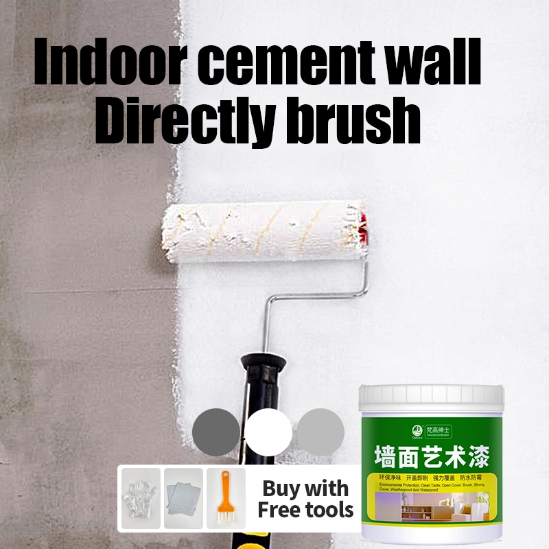 FDC MALL Color Series Permacoat Latex Paint for Cement Concrete Flat