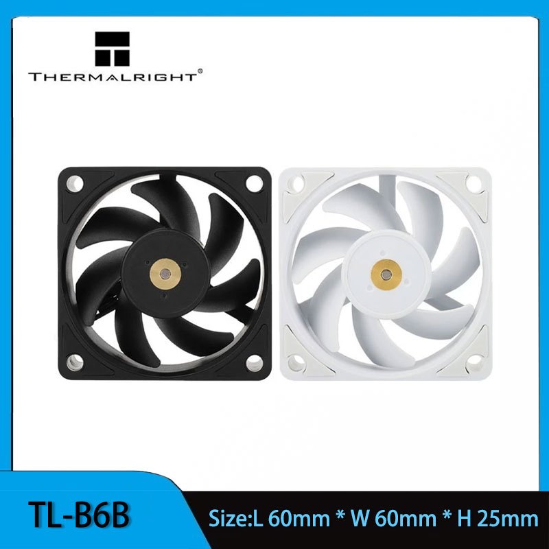Thermal right TL-B6B TL-B6W chassis cooling fan 60mm low-noise PC shell ...