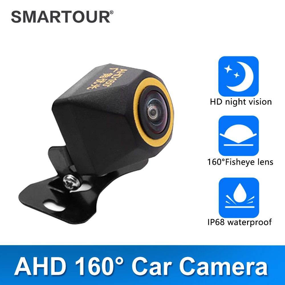 Smartour AHD 720P Car HD 160 Degree Wide Angle Reversing Camera Fisheye ...