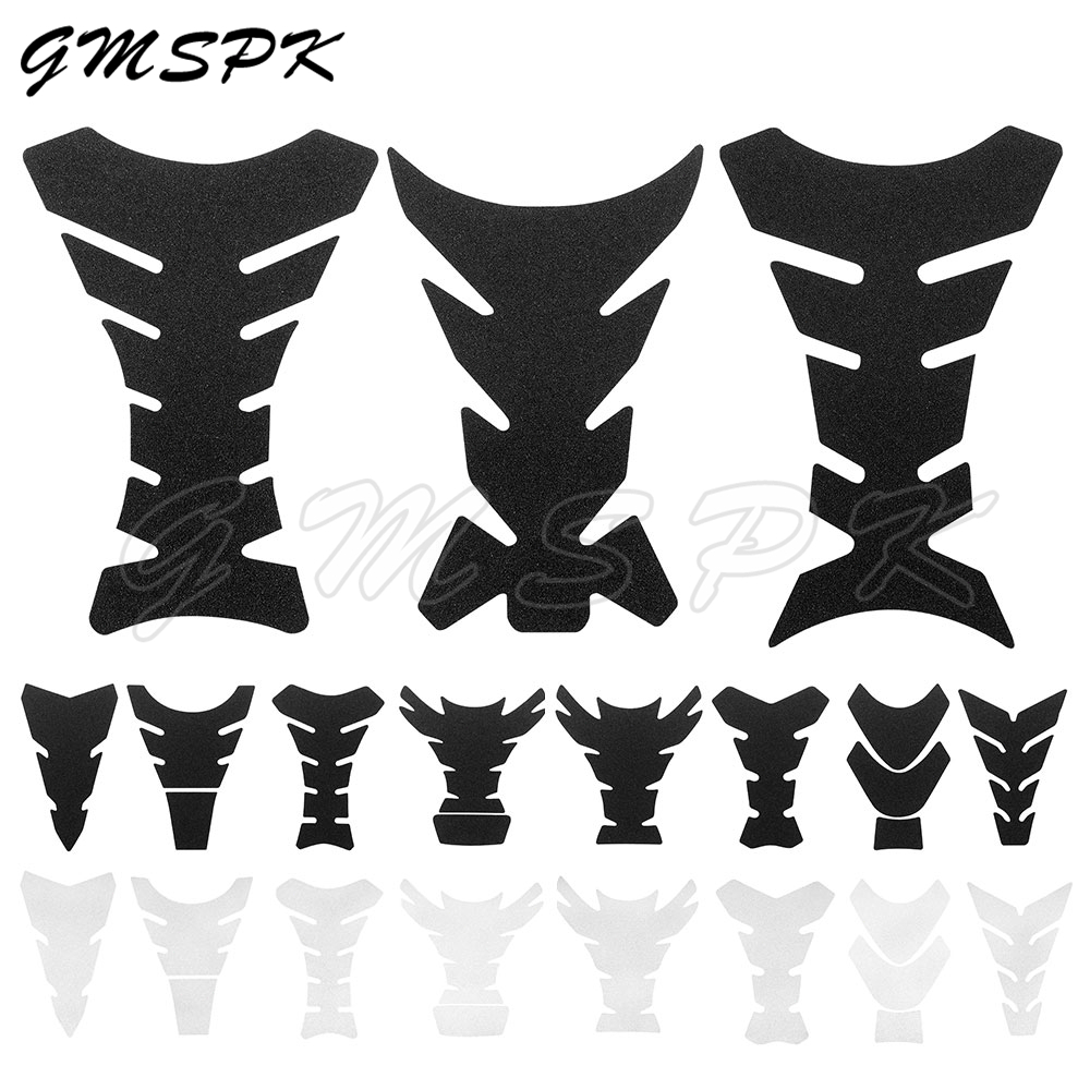 Motorcycle Universal Fishbone Tank Pad Tankpad Protector Sticker ...