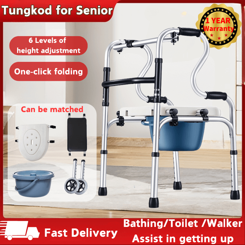 Walker For Elderly Adult With Wheels Tungkod for Senior Walker ...