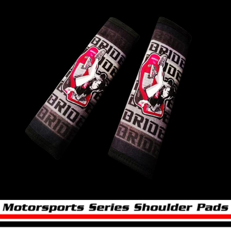 2-Pack JDM Style Mugen Seat Belt Shoulder Pads – Cushion Covers