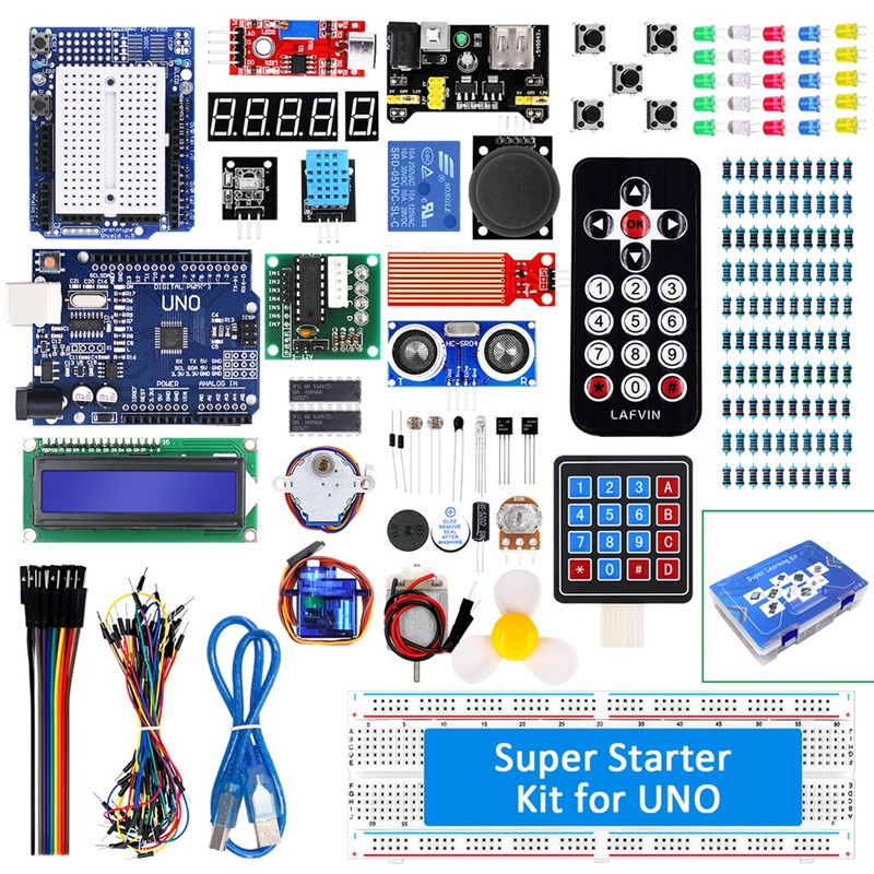 Starter Kit with Tutorial for Arduino UNO R3 STEM Projects Most ...