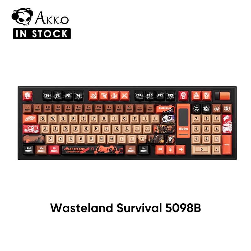 Akko Wasteland Survival 5098B Wireless Mechanical Keyboard, First with ...