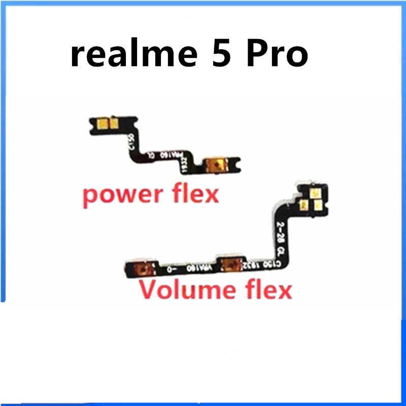 Power volume button flex For Oppo realme 5 Pro on off flex | Shopee ...